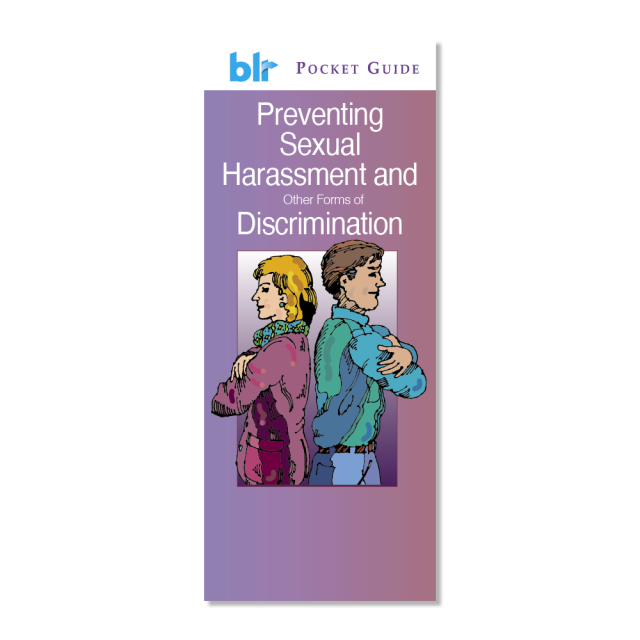 Preventing sexual harassment and other forms of discrimination