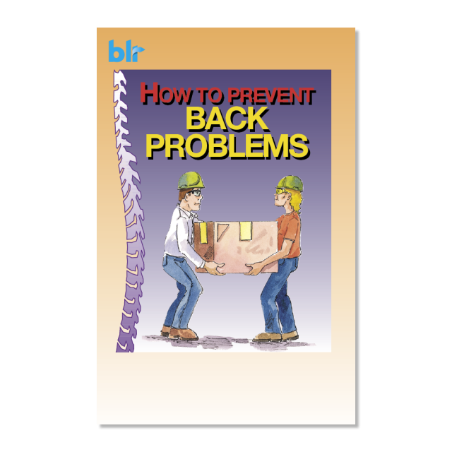 How to prevent back problems