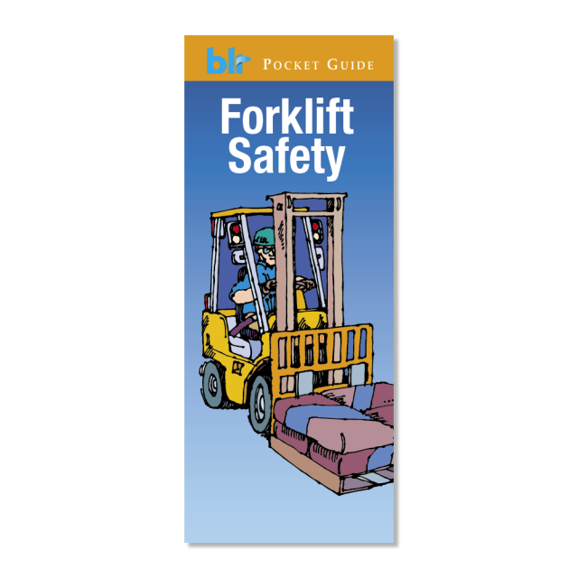 Forklift safety pocket guide 