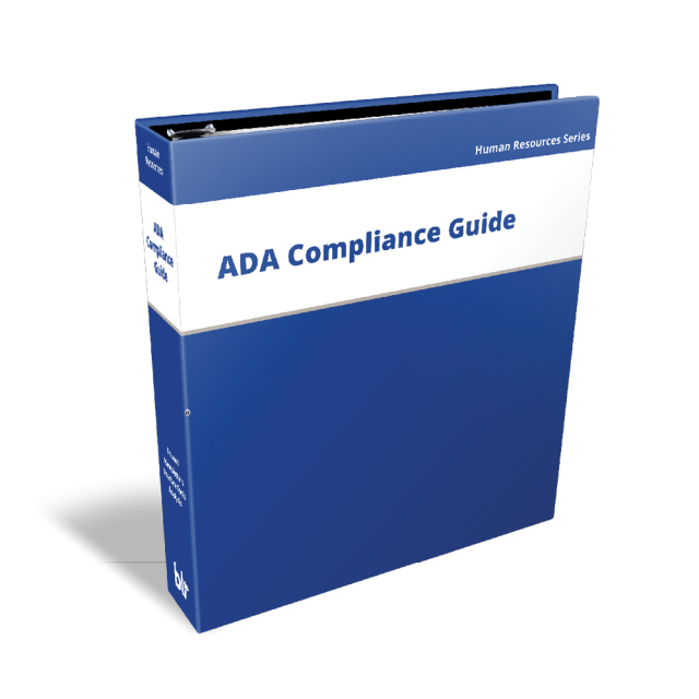 ADA compliance guide in print